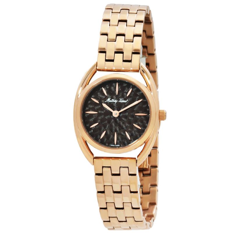Mathey Tissot Women's Saphira Silver Dial Watch - D933pm